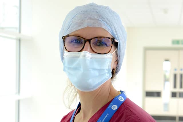 Lead anaesthesia associate at Queen Alexandra Hospital, Lisa Churchill. Picture: Portsmouth Hospitals University NHS Trust