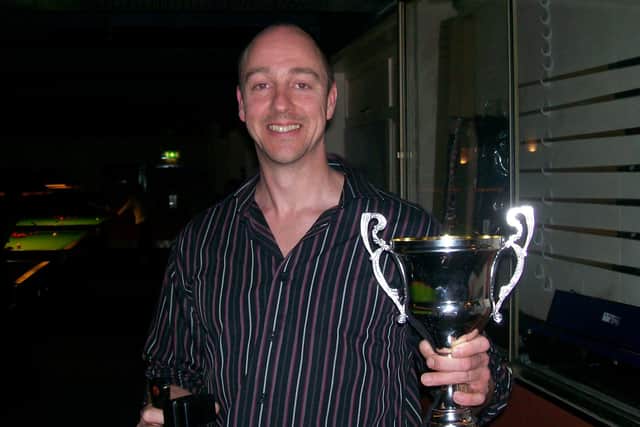 Mike Dorey won his game for North End Bowls Club.
Picture by Steve Toms