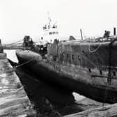 HMS Artemis, was an Amphion-class submarine. She was launched in 1946 but sank while refuelling and moored alongside HMS Dolphin, Gosport, in 1971.