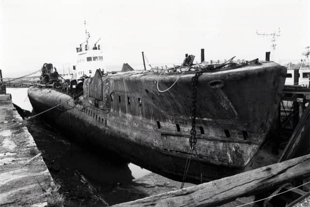HMS Artemis, was an Amphion-class submarine. She was launched in 1946 but sank while refuelling and moored alongside HMS Dolphin, Gosport, in 1971.
