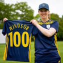 Portsmouth's Emily Windsor became the first woman to play 100 games for Hampshire 