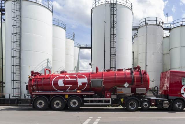 A CSG tanker