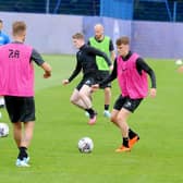 Pompey were back for pre-season training at their Hilsea training base. Picture: Sarah Standing (290623-8910)
