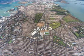 Portsmouth aerial Fratton Park and Tesco being built CREDIT

Picture: Shaun Roster