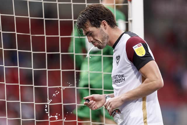 Pompey striker John Marquis had a frustrating return to Doncaster Rovers' Keepmoat Stadium on Saturday. Picture: Daniel Chesterton/phcimages.com