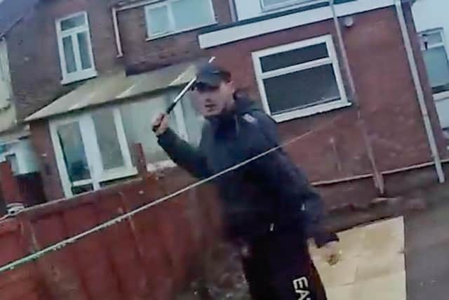 Matthew Wagstaff was spared jail for hitting police officer Andrew Burnham with another PC's baton in Gosport