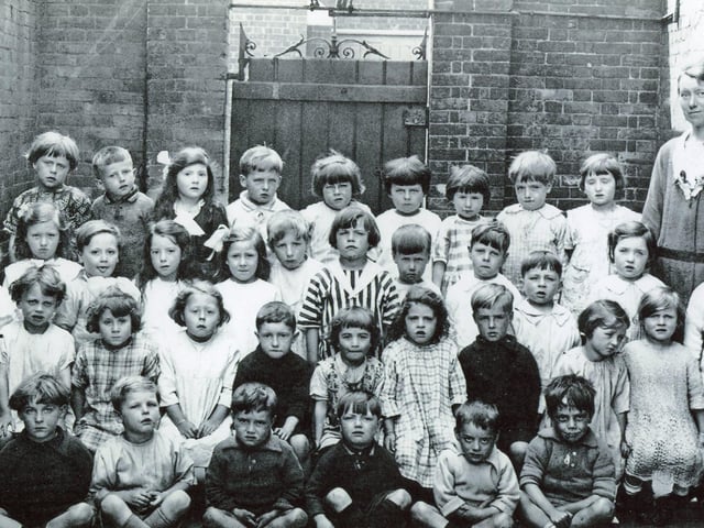 Classes at St Agathas School in Landport in the 1930s.