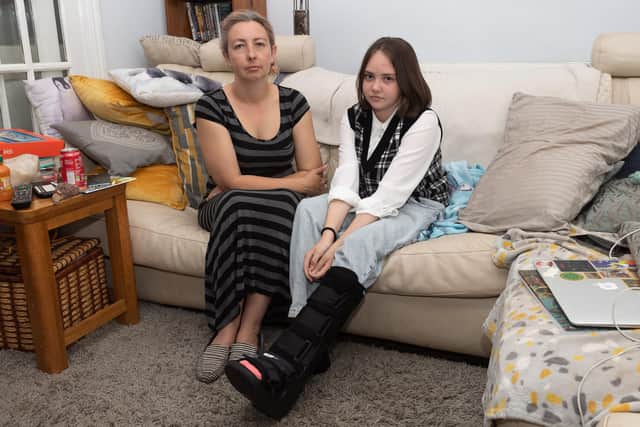 Pictured is:  Suzanne Skye and Lydia CraigPicture: Keith Woodland (110921-11)