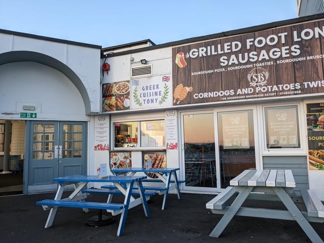 Greek Cuisine Tony at South Parade Pier, South Parade, Southsea was rated five on October 17.