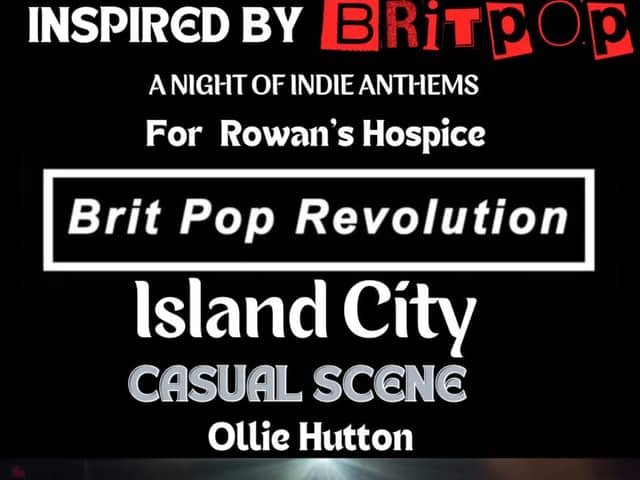 Flyer for Inspired by Britpop