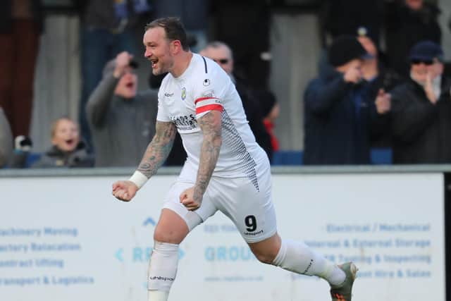 Former Hawks striker Danny Kedwell. Picture: Dave Haines/Portsmouth News
