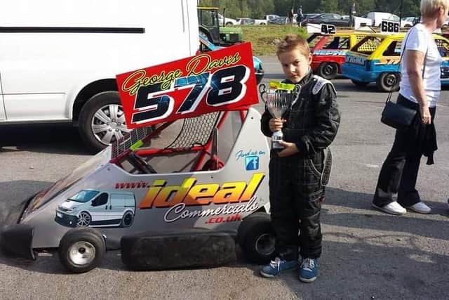 Flashback - George Davis during his fledgling days in motorsport