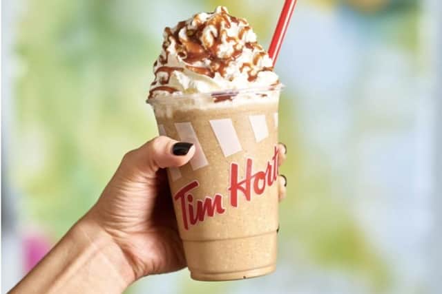 A drink available at Tim Hortons when it opens in Chichester. Picture: Tim Hortons