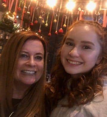 Jane and India Taylor.