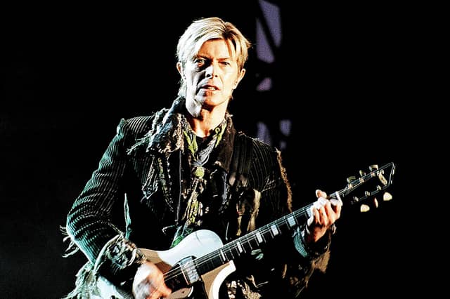 David Bowie at the Isle of Wight Festival on June 13, 2004.
Picture: Paul Windsor