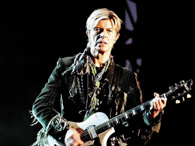 David Bowie at the Isle of Wight Festival on June 13, 2004.
Picture: Paul Windsor