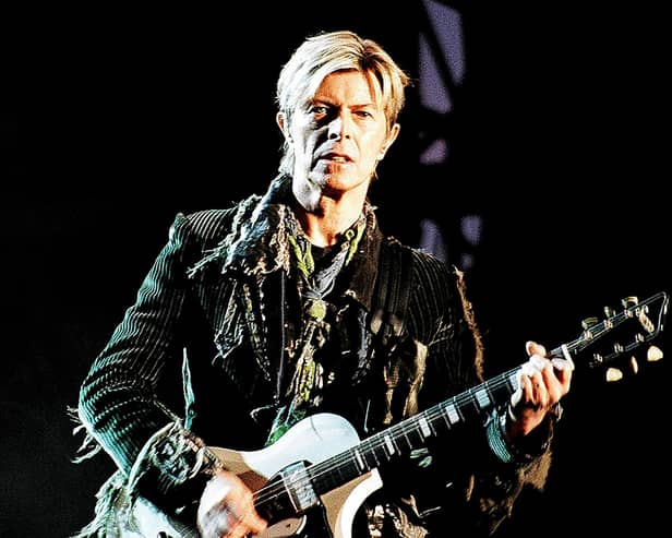 David Bowie at the Isle of Wight Festival on June 13, 2004.
Picture: Paul Windsor