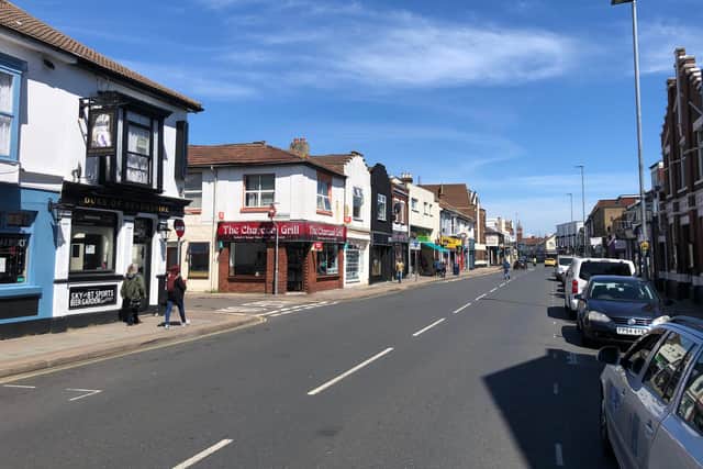 Traders along Albert Road in Southsea said footfall has not returned to normal in the first weekend since non-essential stores have re-opened. Picture: Richard Lemmer.