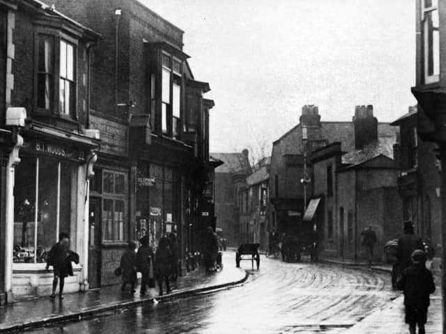 Somers Road on a wet day in 1932.