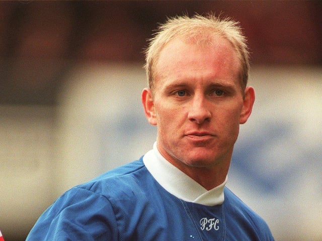 The former Newcastle man made more than 80 appearances for Pompey during the '90s and cost the Blues £100,000.