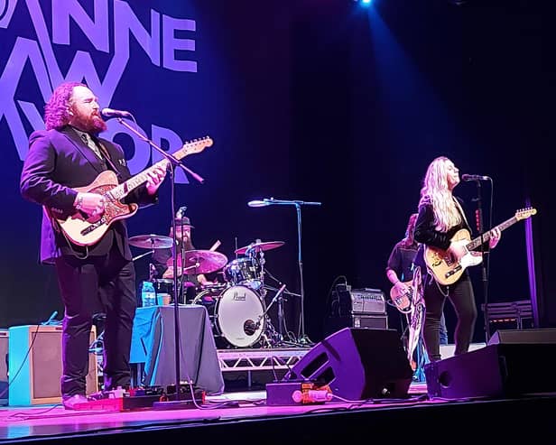 Joanne Shaw Taylor at Portsmouth Guildhall on December 7, 2022
