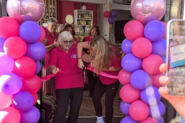 Opened by Sandra Harvey and Lottie Healy