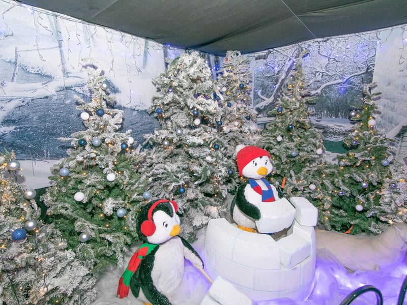 Some of the interior at the Keydell Grotto.