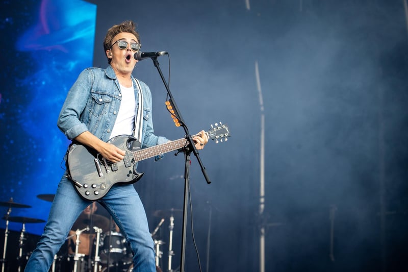 McFly were the surprise artist to perform on the Castle Stage on Saturday afternoon to a packed crowd.

Pictured - McFly

Photos by Alex Shute