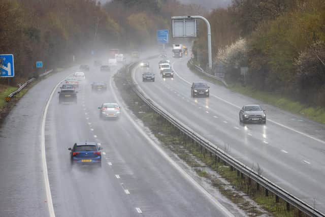 Part of the A3(M) will be shut this week. Picture: Alex Shute