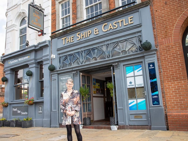 The Ship and Castle Pub at the Hard has undergone a full redecoration which is due to complete soon, with live music, weekly carvery and is positioned perfectly across from the Historic Dockyard.Pictured - Sarah Mcmullan. Manager of The Ship and Castle PubPhotos by Alex Shute