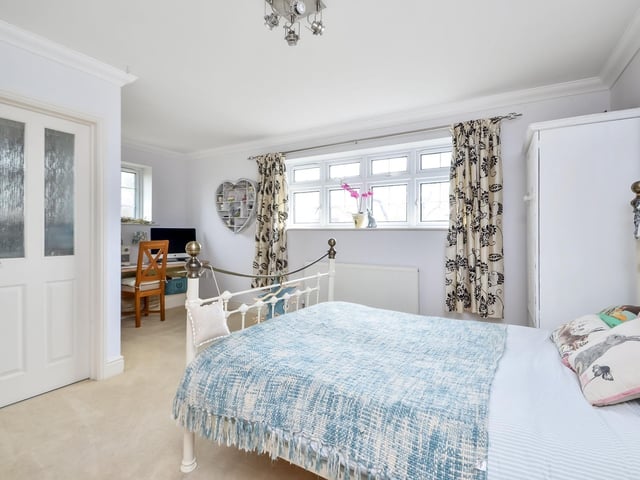 Wisteria House, a four bedroom detached home, is on sale for £775,000. It is listed by Fine and Country.