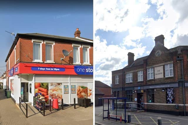 Food from two shops in the Portsmouth area is available in the deal.
