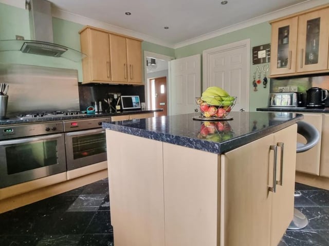 This property comes with four bedrooms, two bathrooms and four reception rooms.