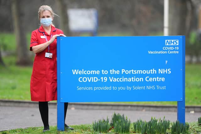 Pictured is: Stephanie Clark, vaccination lead and head of quality and professions.

Picture: Sarah Standing (310121-1048)