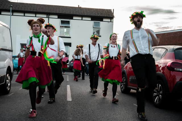 Mary Rose and Royal George morris dancing team