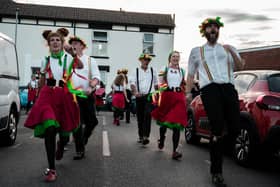 Mary Rose and Royal George morris dancing team