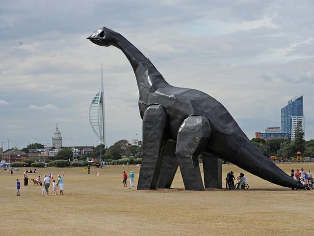 It only called Southsea Common home for a brief time before it burned down but has lived on long in our memories.