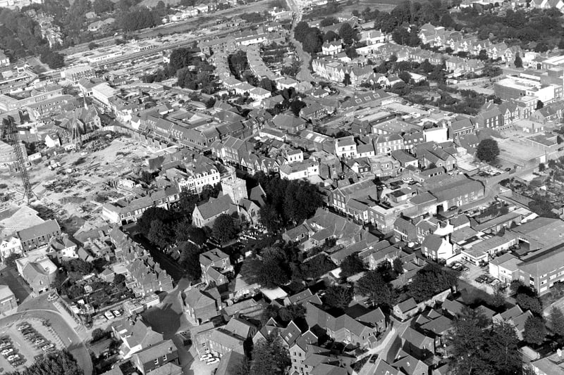 Havant Town Centre, October 1989. The News PP3144