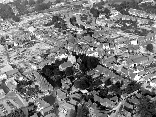 Havant Town Centre, October 1989. The News PP3144