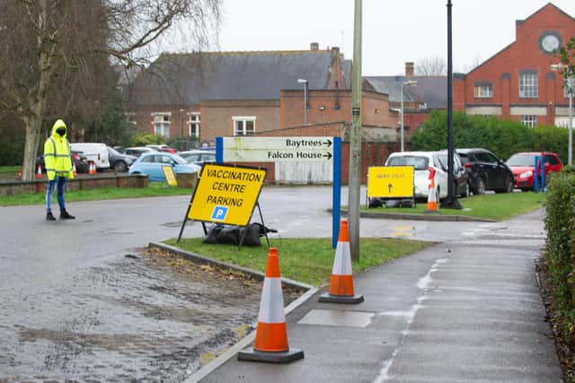 St James Hospital, Portsmouth on February 17.
Picture: Habibur Rahman