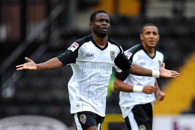 Sam Sodje made 43 appearances for Notts County before arriving at Fratton Park in January 2013. Picture: Andrew Matthews/EMPICS Sport
