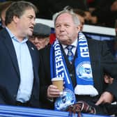Peterborough director Barry Fry, right. Picture: Joe Pepler