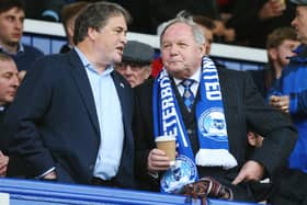 Peterborough director Barry Fry, right. Picture: Joe Pepler