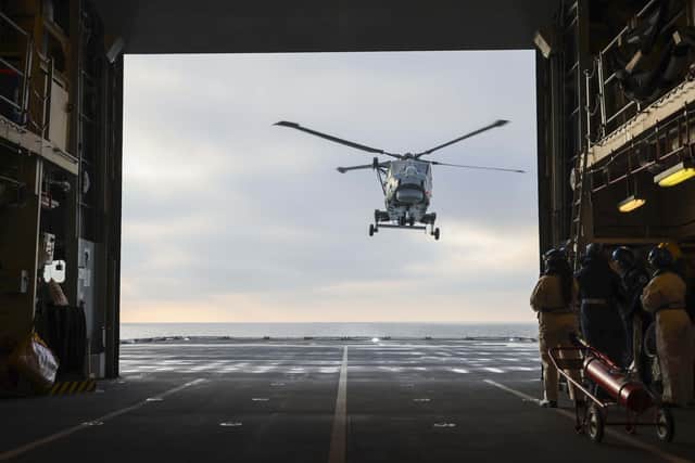 HMS Duncan begins Exercise Orion with Flying Exercise to conduct Surface Exercise.