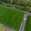 King George football pitches, Cosham, pictured on on 29th July 2023. Picture: Marcin Jedrysiak.