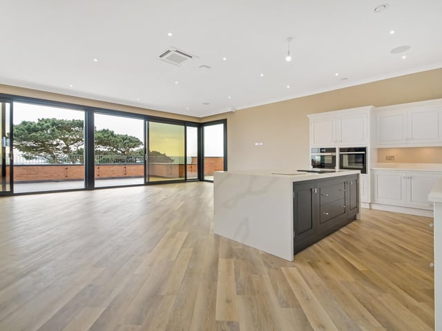The Penthouse at The Breeze has 2,181 sq ft of living space and extensive terraces, as well as Solent views. Picture: Fine & Country
