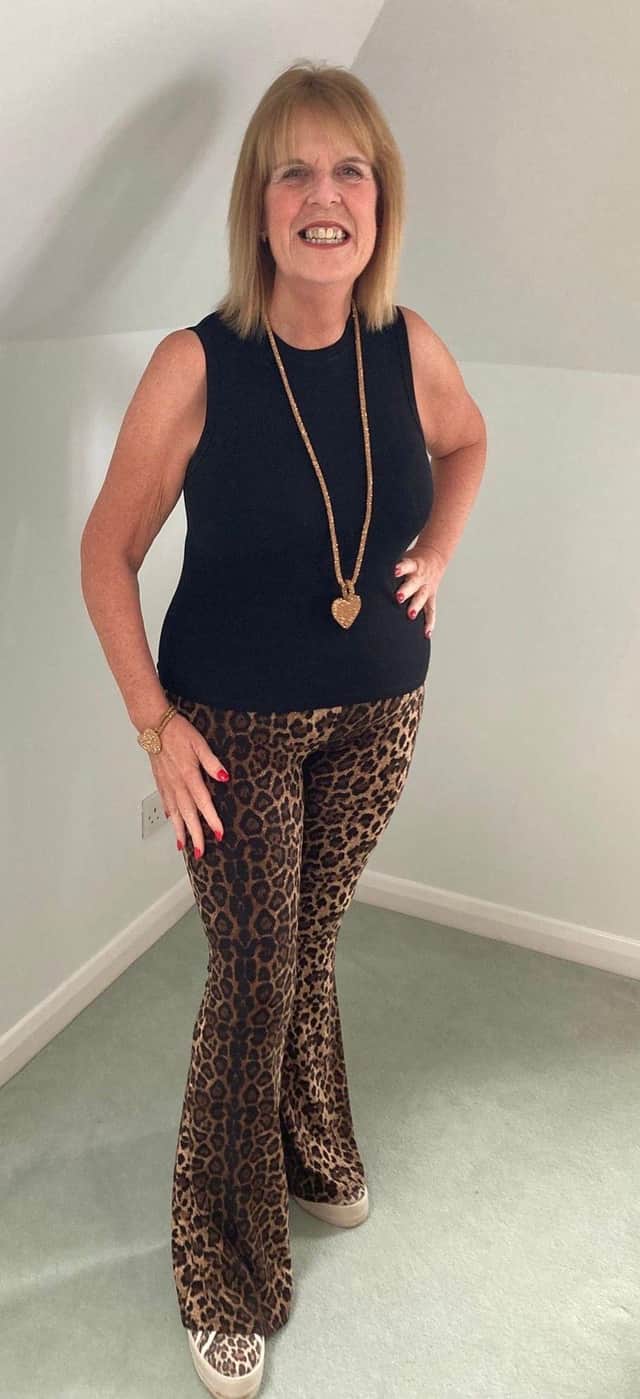 Sue beams with confidence since incredible weight loss.