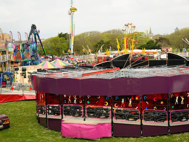 Southsea Travelling Funfair is proving popular with locals. The funfair is currently on Castle Field, Southsea, and will be there until May 6, 2024. Picture: Keith Woodland (270421-2)