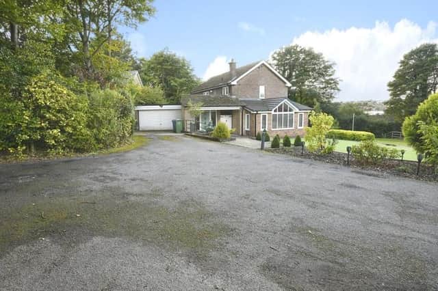Set back from the road on Oak Bank Close, this £500,000 property sits on land measuring 0.4 of an acre. The sweeping driveway leads to an impressive, improved and extended house.