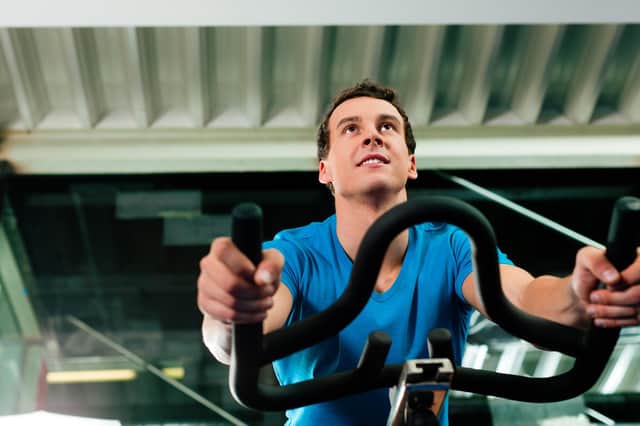 This piece of gym kit actually made it out of the box... Picture: Shutterstock